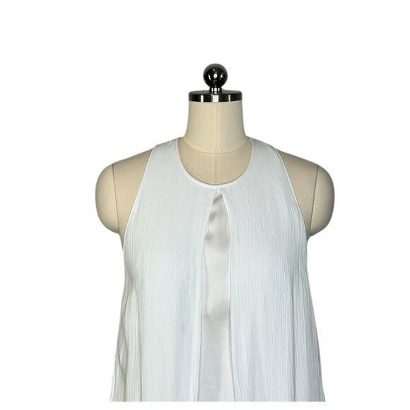 Rosetta Getty White Cape Mini Dress |Size 8 - Picture 5 of 11